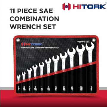 11-Piece SAE Combination Wrench Set 11-Piece SAE Combination Wrench Set