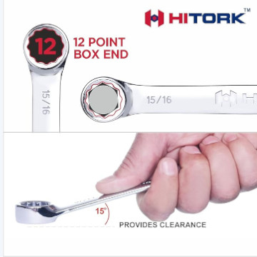 wide range of size for 6 piece wrench set